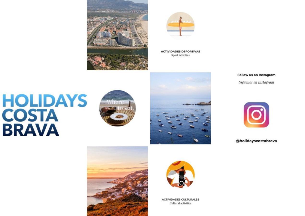 Holidays Penthouse Vues Panoramiques Sur Le Port Naval,Un Sejour Elegant Assure " Wifi Parquing Gratuit Росас Экстерьер фото